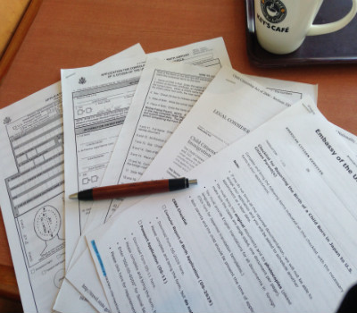 在留期間更新許可申請